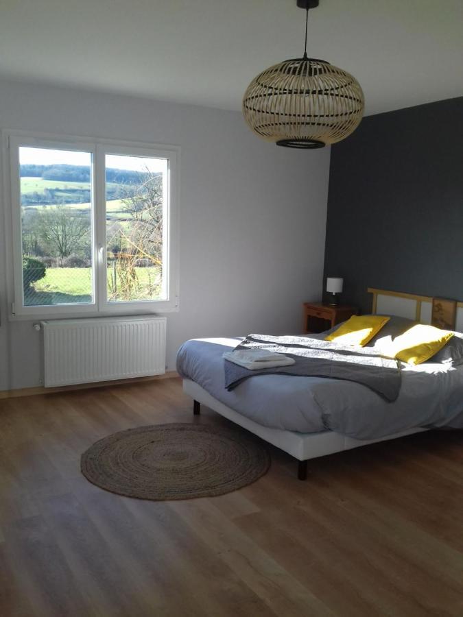 Agreable Chambre Meublee, Vue Sur La Vallee De L'Auxois Villy-en-Auxois Exteriér fotografie