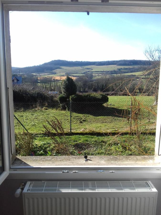 Agreable Chambre Meublee, Vue Sur La Vallee De L'Auxois Villy-en-Auxois Exteriér fotografie